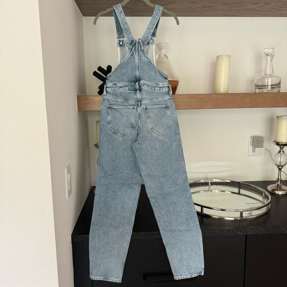Free People Shelby Button Front Overall in Stone Beach - Picture 7 of 8